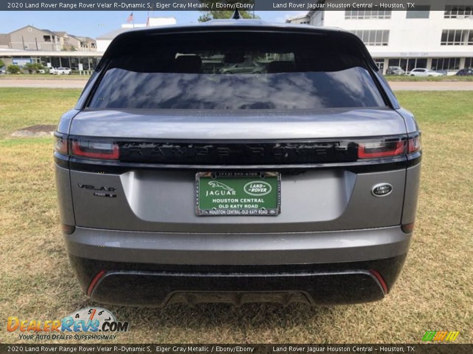 2020 Land Rover Range Rover Velar R-Dynamic S Eiger Gray Metallic / Ebony/Ebony Photo #9
