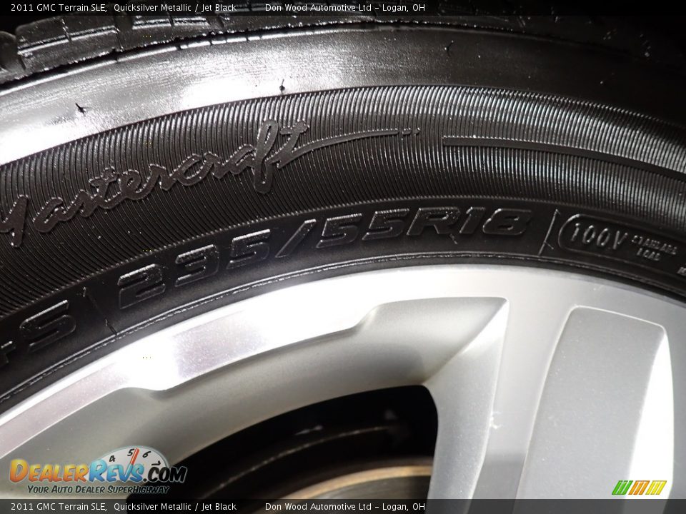 2011 GMC Terrain SLE Quicksilver Metallic / Jet Black Photo #21