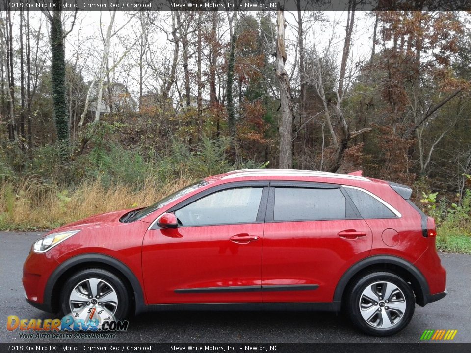 Crimson Red 2018 Kia Niro LX Hybrid Photo #1