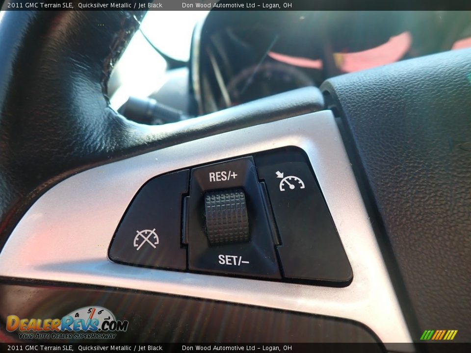 2011 GMC Terrain SLE Quicksilver Metallic / Jet Black Photo #25