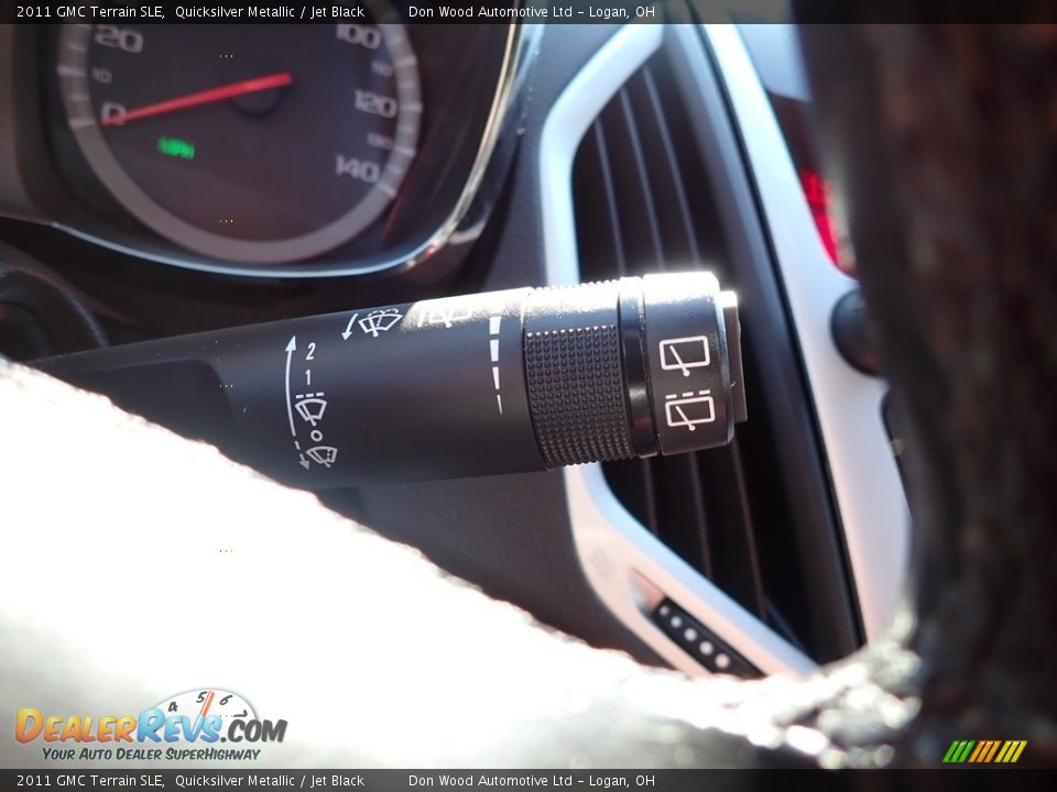 2011 GMC Terrain SLE Quicksilver Metallic / Jet Black Photo #27