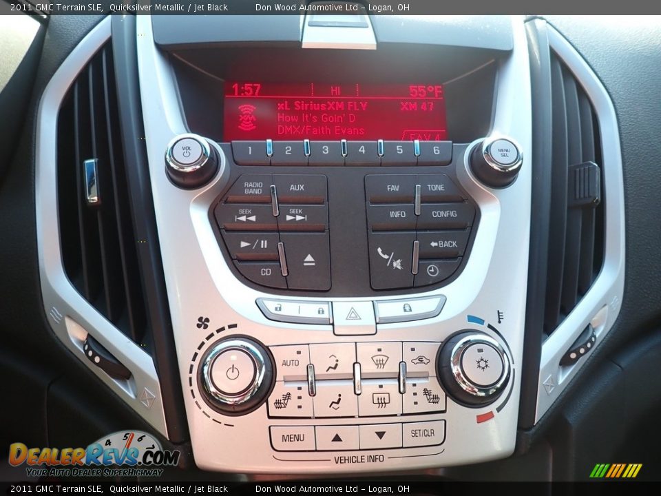 2011 GMC Terrain SLE Quicksilver Metallic / Jet Black Photo #28