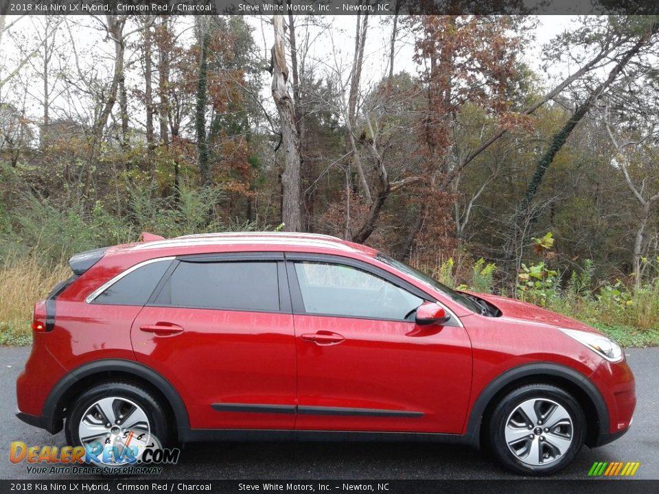 Crimson Red 2018 Kia Niro LX Hybrid Photo #6