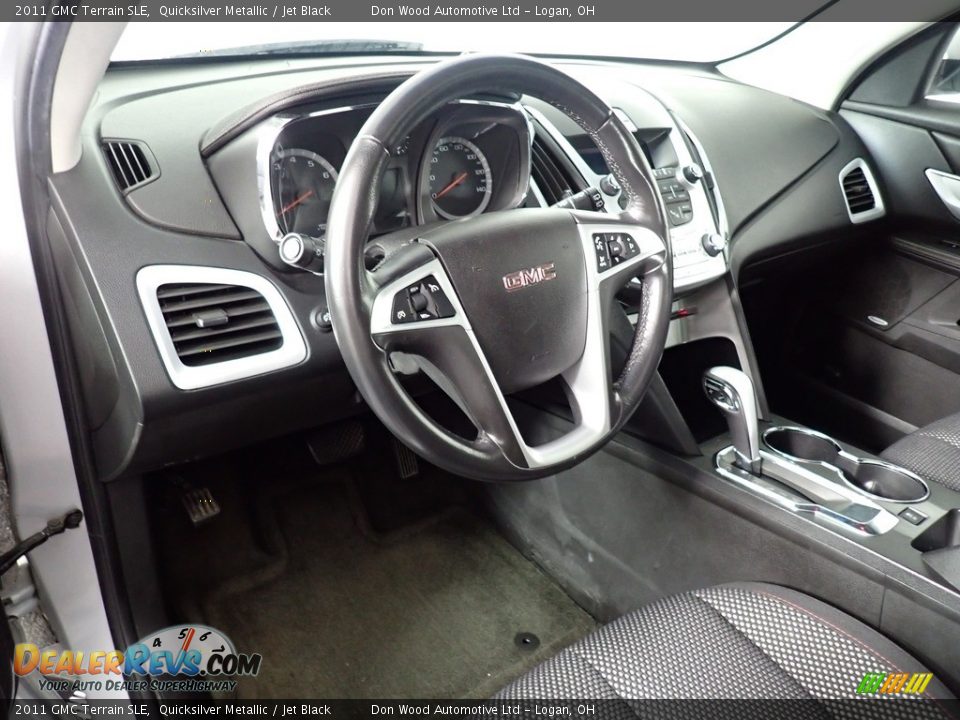 2011 GMC Terrain SLE Quicksilver Metallic / Jet Black Photo #32