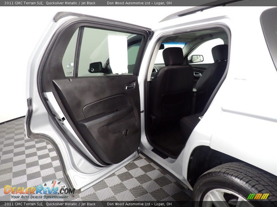 2011 GMC Terrain SLE Quicksilver Metallic / Jet Black Photo #34