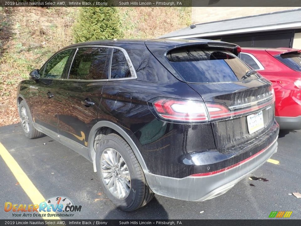 2019 Lincoln Nautilus Select AWD Infinite Black / Ebony Photo #2