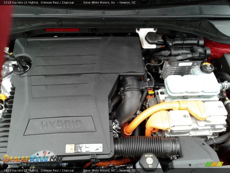 2018 Kia Niro LX Hybrid 1.6 Liter DOHC 16-Valve CVVT 4 Cylinder Gasoline/Electric Hybrid Engine Photo #10
