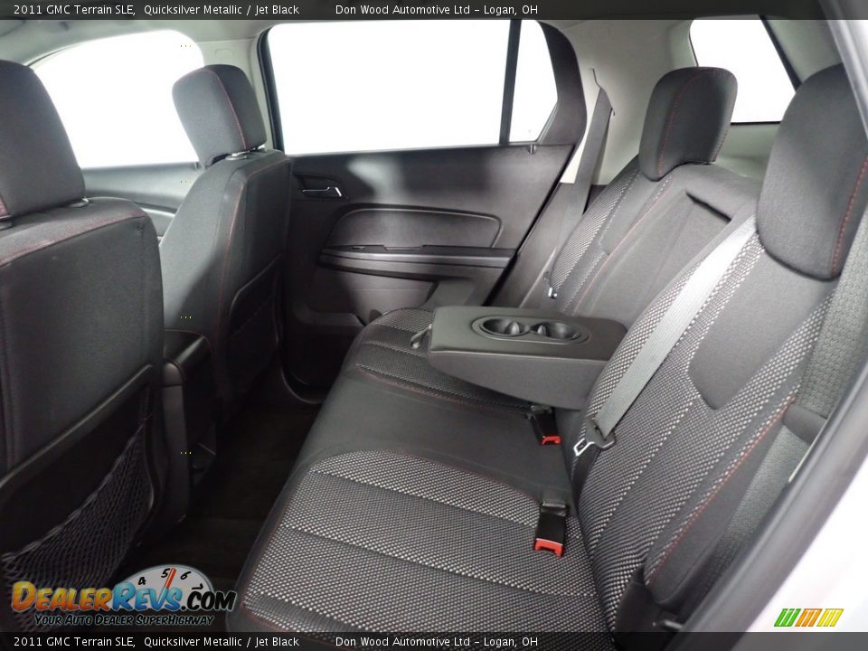 2011 GMC Terrain SLE Quicksilver Metallic / Jet Black Photo #35