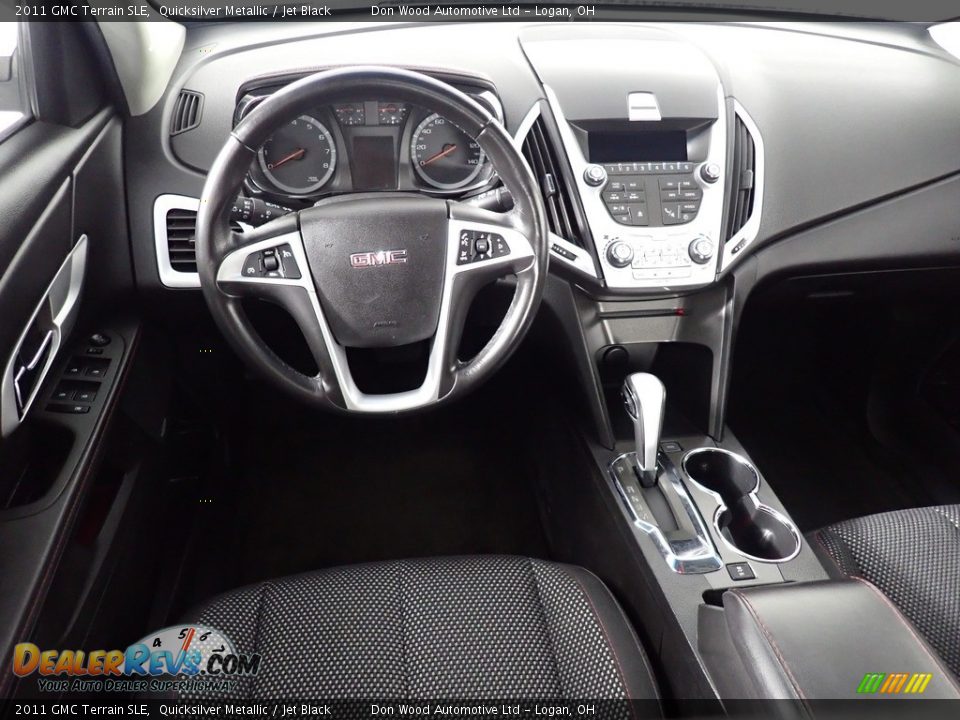2011 GMC Terrain SLE Quicksilver Metallic / Jet Black Photo #36