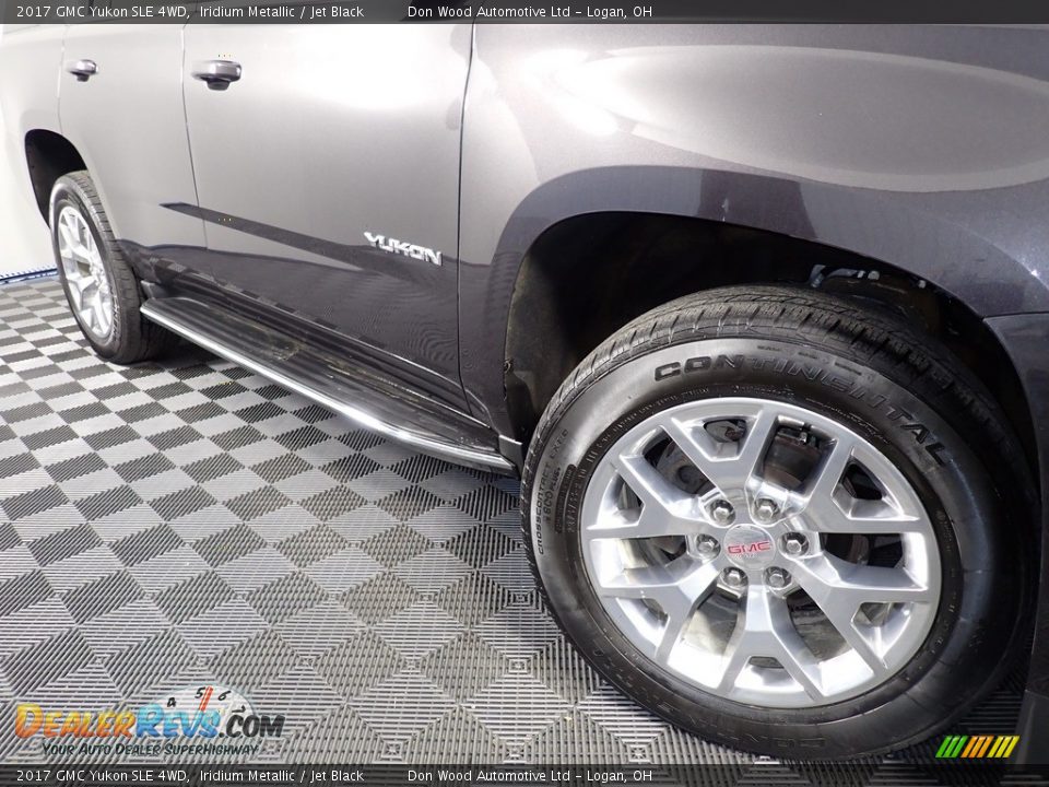 2017 GMC Yukon SLE 4WD Iridium Metallic / Jet Black Photo #5