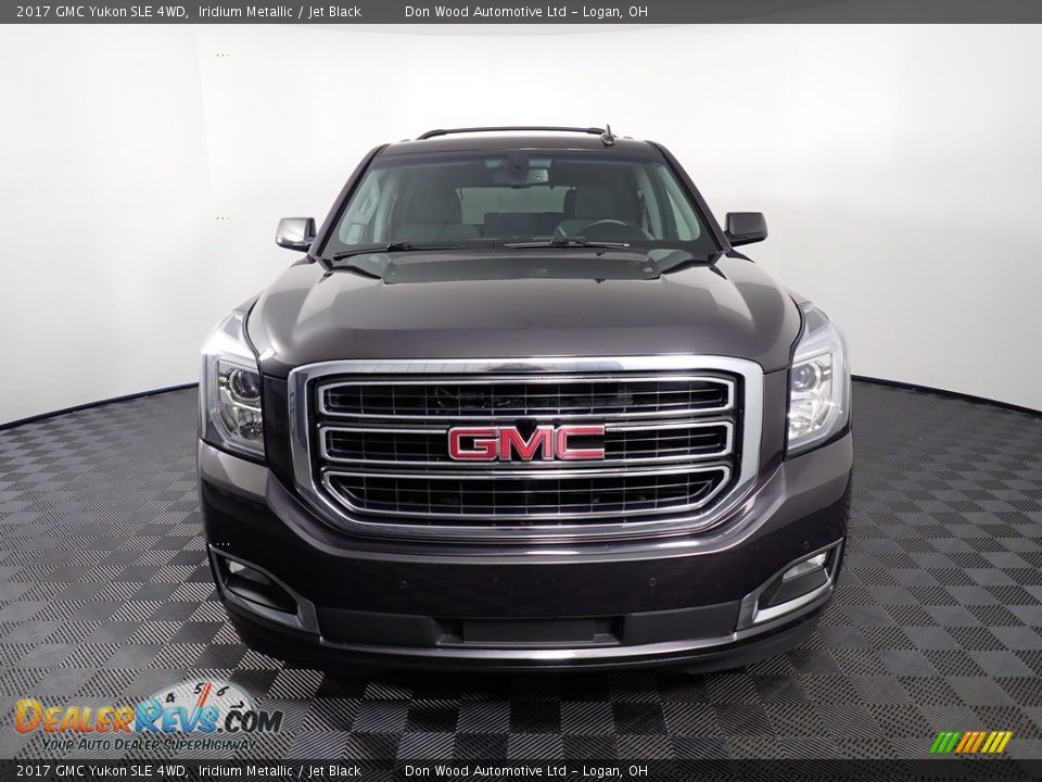 2017 GMC Yukon SLE 4WD Iridium Metallic / Jet Black Photo #6