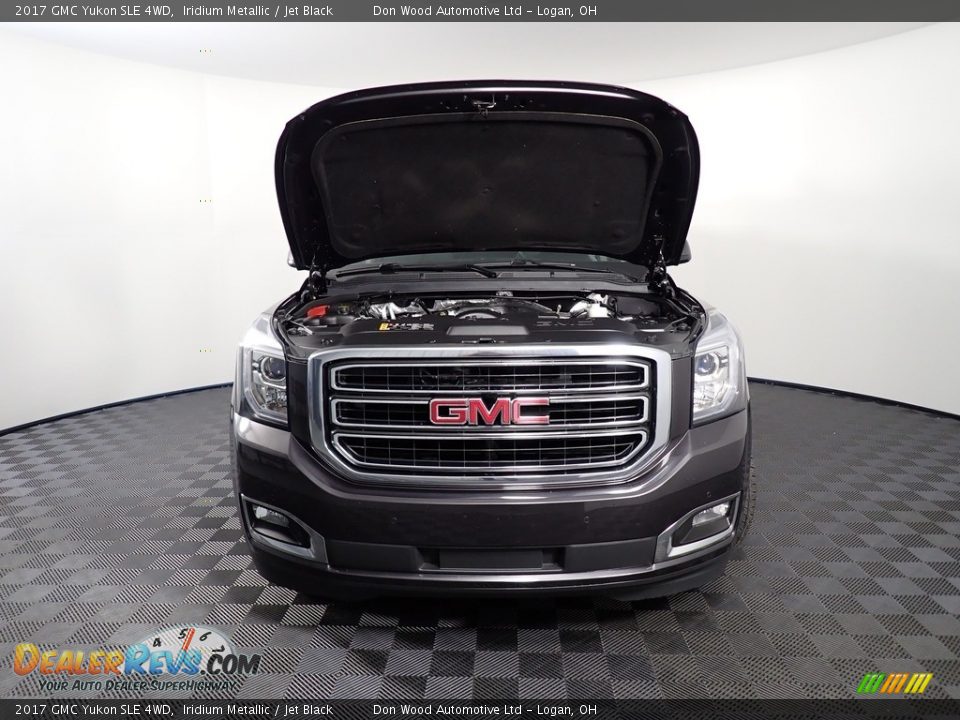 2017 GMC Yukon SLE 4WD Iridium Metallic / Jet Black Photo #7