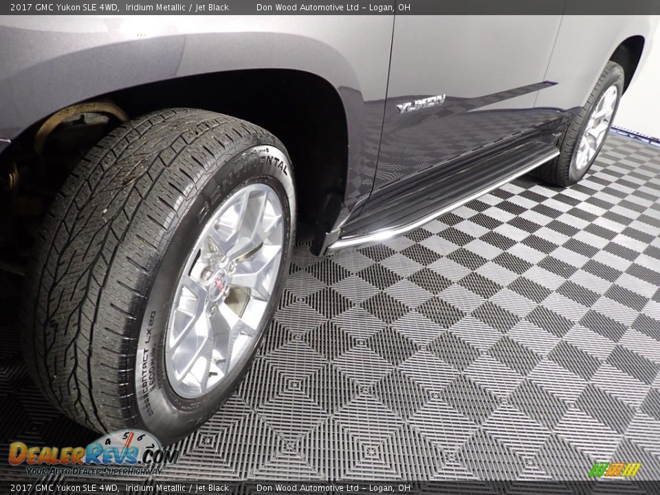 2017 GMC Yukon SLE 4WD Iridium Metallic / Jet Black Photo #10