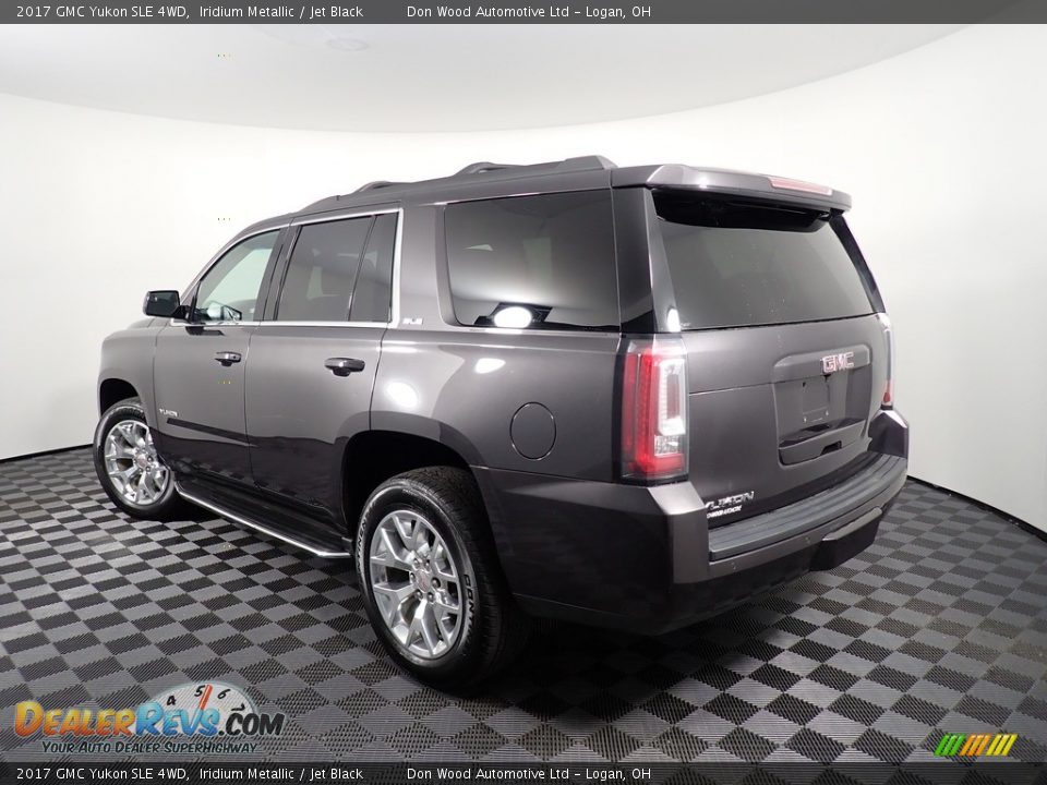 2017 GMC Yukon SLE 4WD Iridium Metallic / Jet Black Photo #12