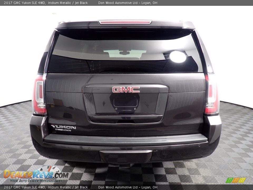 2017 GMC Yukon SLE 4WD Iridium Metallic / Jet Black Photo #13