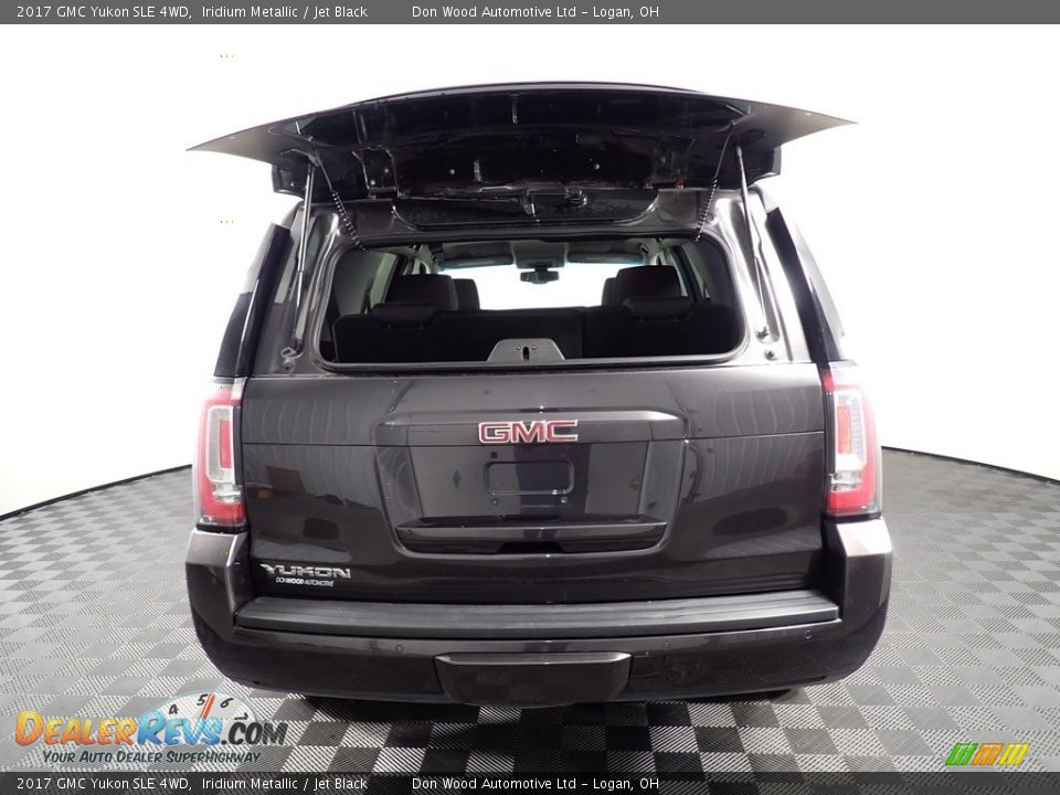 2017 GMC Yukon SLE 4WD Iridium Metallic / Jet Black Photo #14