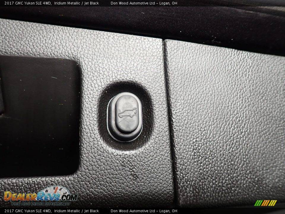 2017 GMC Yukon SLE 4WD Iridium Metallic / Jet Black Photo #19