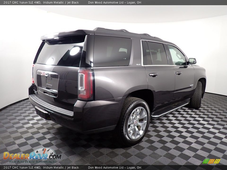 2017 GMC Yukon SLE 4WD Iridium Metallic / Jet Black Photo #20