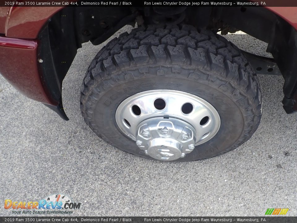 2019 Ram 3500 Laramie Crew Cab 4x4 Delmonico Red Pearl / Black Photo #2