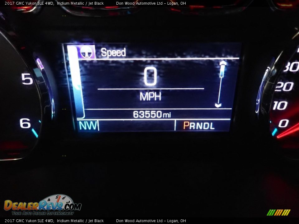 2017 GMC Yukon SLE 4WD Iridium Metallic / Jet Black Photo #27