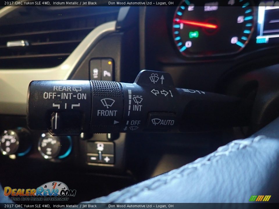 2017 GMC Yukon SLE 4WD Iridium Metallic / Jet Black Photo #28