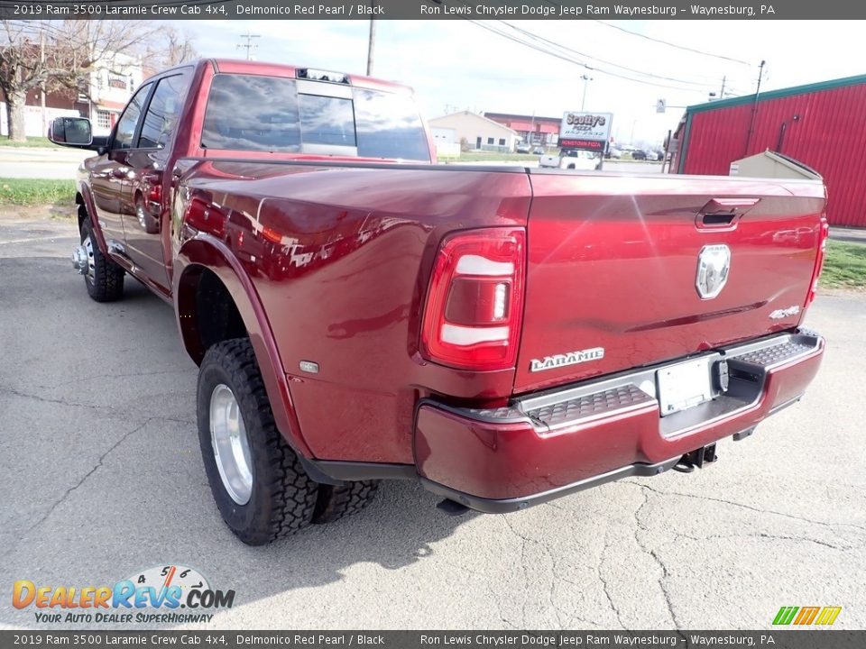 2019 Ram 3500 Laramie Crew Cab 4x4 Delmonico Red Pearl / Black Photo #4