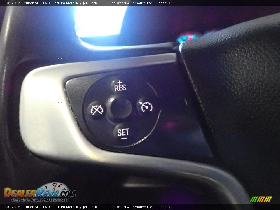 2017 GMC Yukon SLE 4WD Iridium Metallic / Jet Black Photo #29