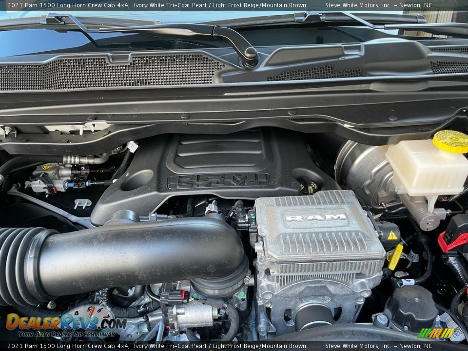 2021 Ram 1500 Long Horn Crew Cab 4x4 5.7 Liter OHV HEMI 16-Valve VVT MDS V8 Engine Photo #13