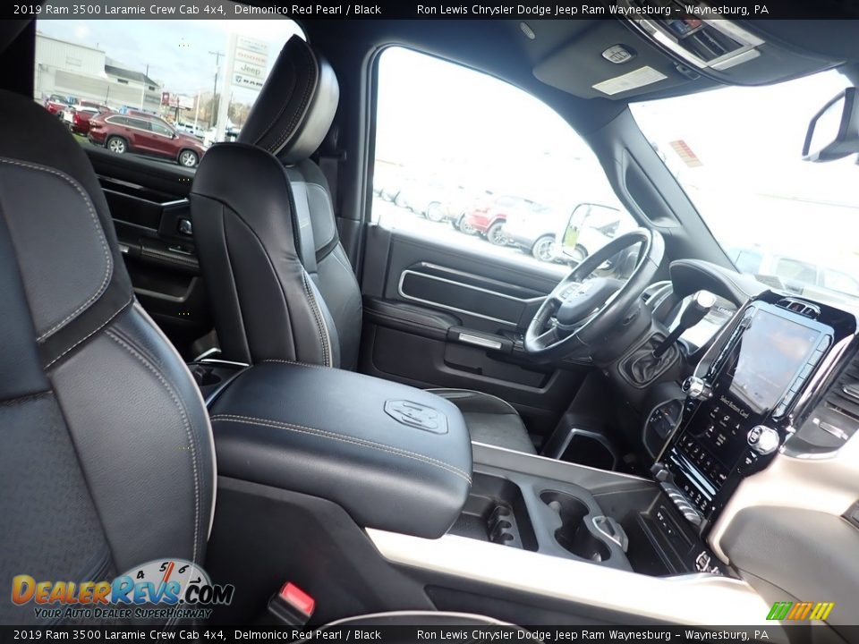 Front Seat of 2019 Ram 3500 Laramie Crew Cab 4x4 Photo #10
