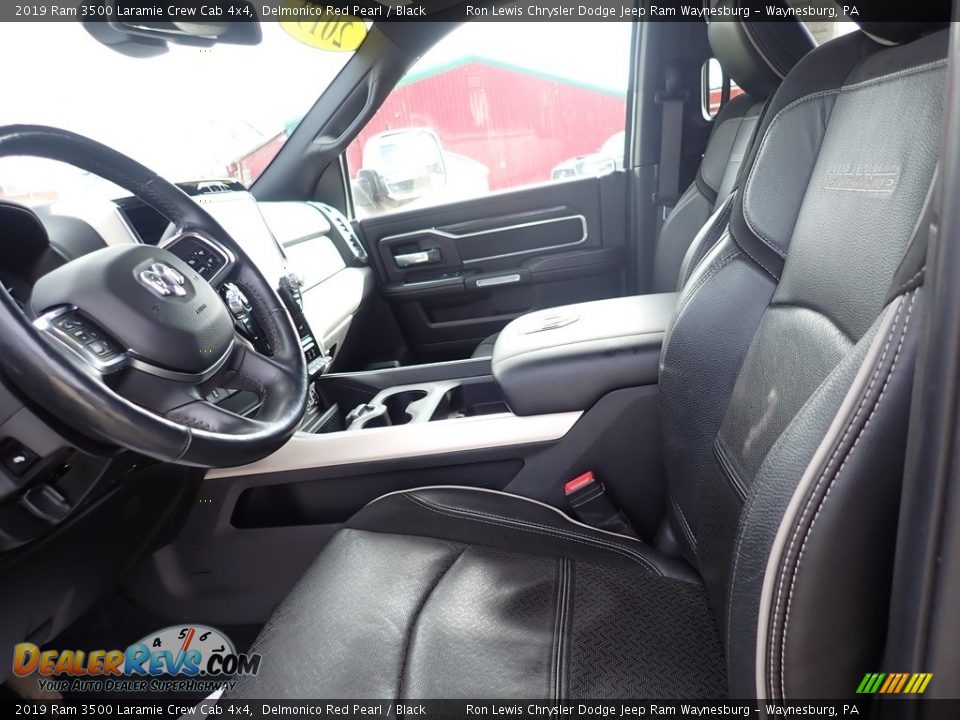 Front Seat of 2019 Ram 3500 Laramie Crew Cab 4x4 Photo #13