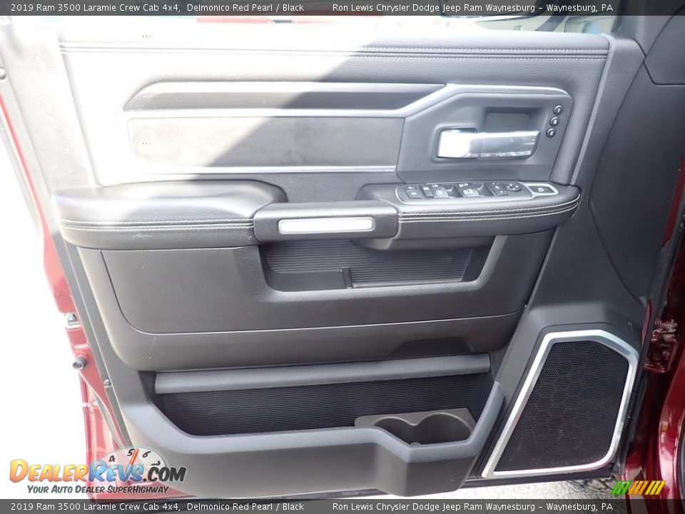 Door Panel of 2019 Ram 3500 Laramie Crew Cab 4x4 Photo #14