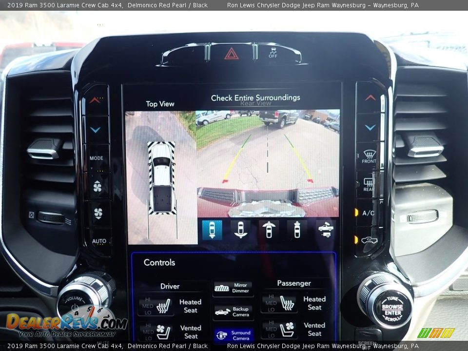 Controls of 2019 Ram 3500 Laramie Crew Cab 4x4 Photo #18