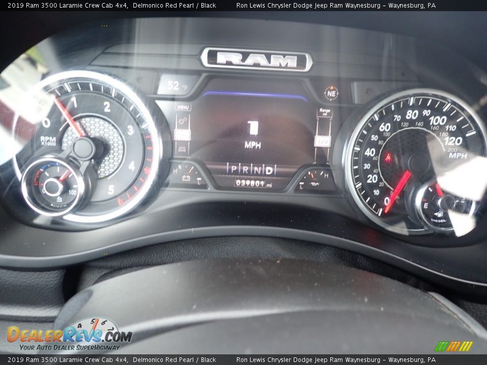2019 Ram 3500 Laramie Crew Cab 4x4 Gauges Photo #19