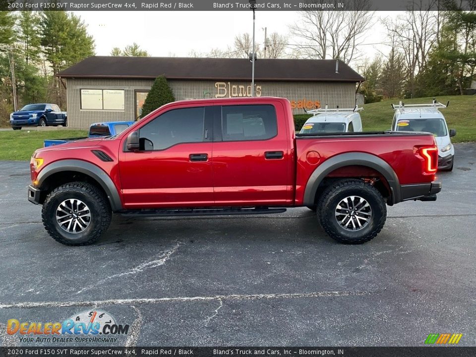 2020 Ford F150 SVT Raptor SuperCrew 4x4 Rapid Red / Black Photo #1