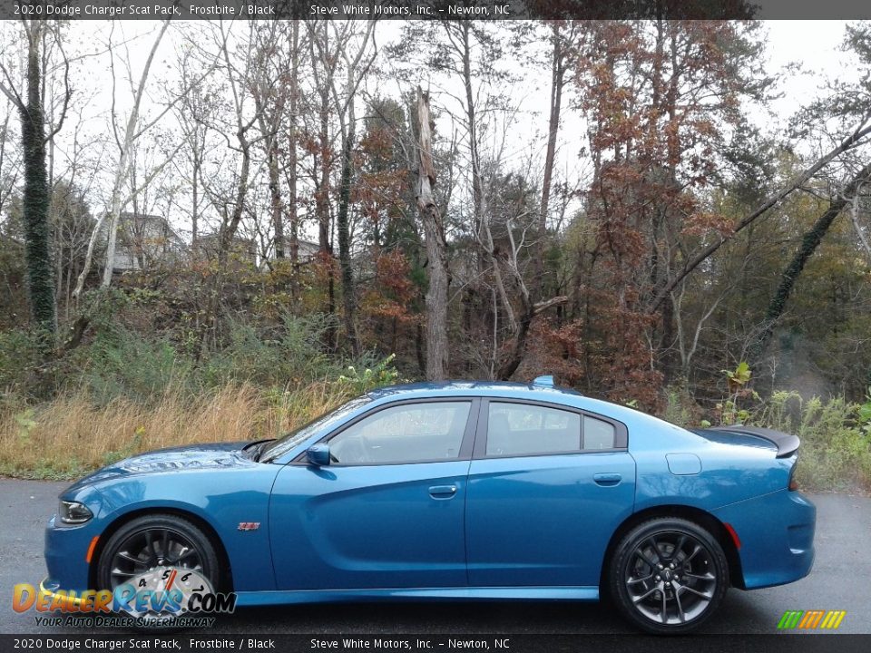 2020 Dodge Charger Scat Pack Frostbite / Black Photo #1