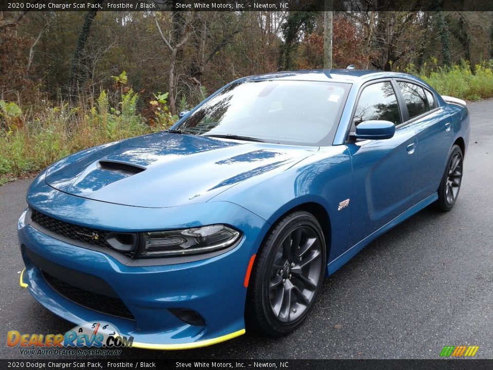 2020 Dodge Charger Scat Pack Frostbite / Black Photo #2