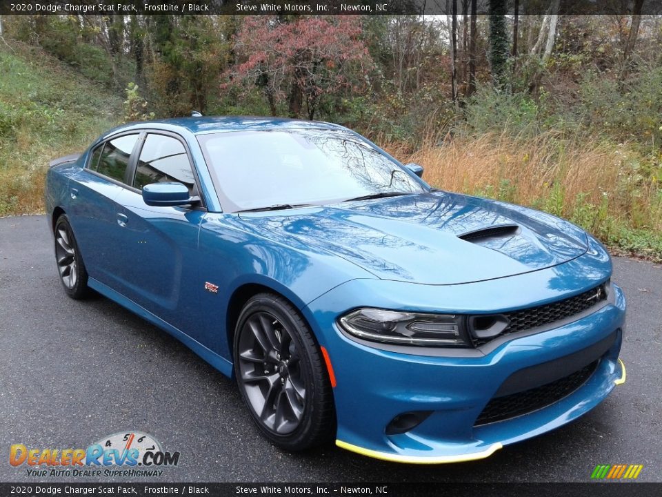 2020 Dodge Charger Scat Pack Frostbite / Black Photo #4