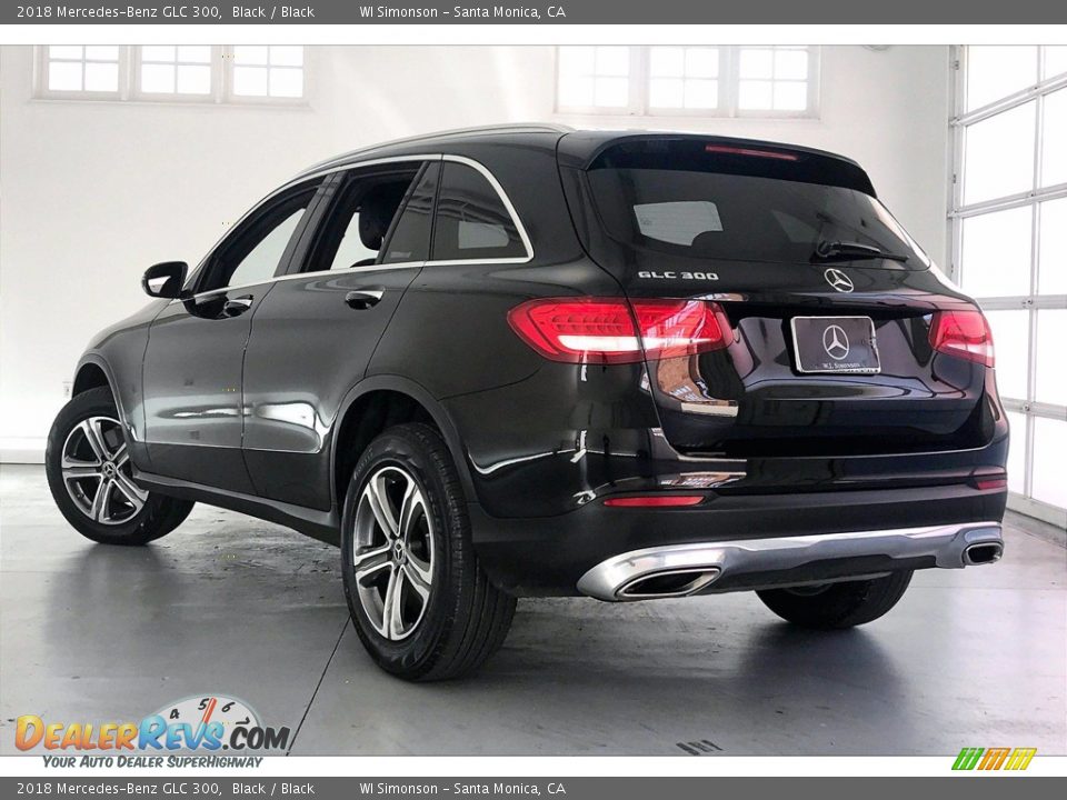 2018 Mercedes-Benz GLC 300 Black / Black Photo #10