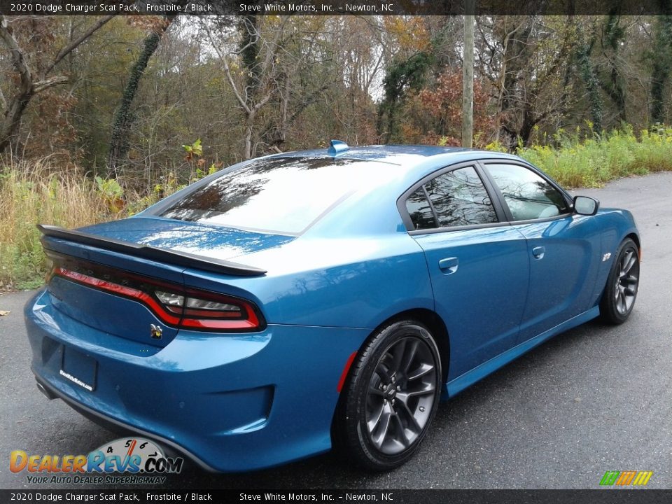 2020 Dodge Charger Scat Pack Frostbite / Black Photo #6