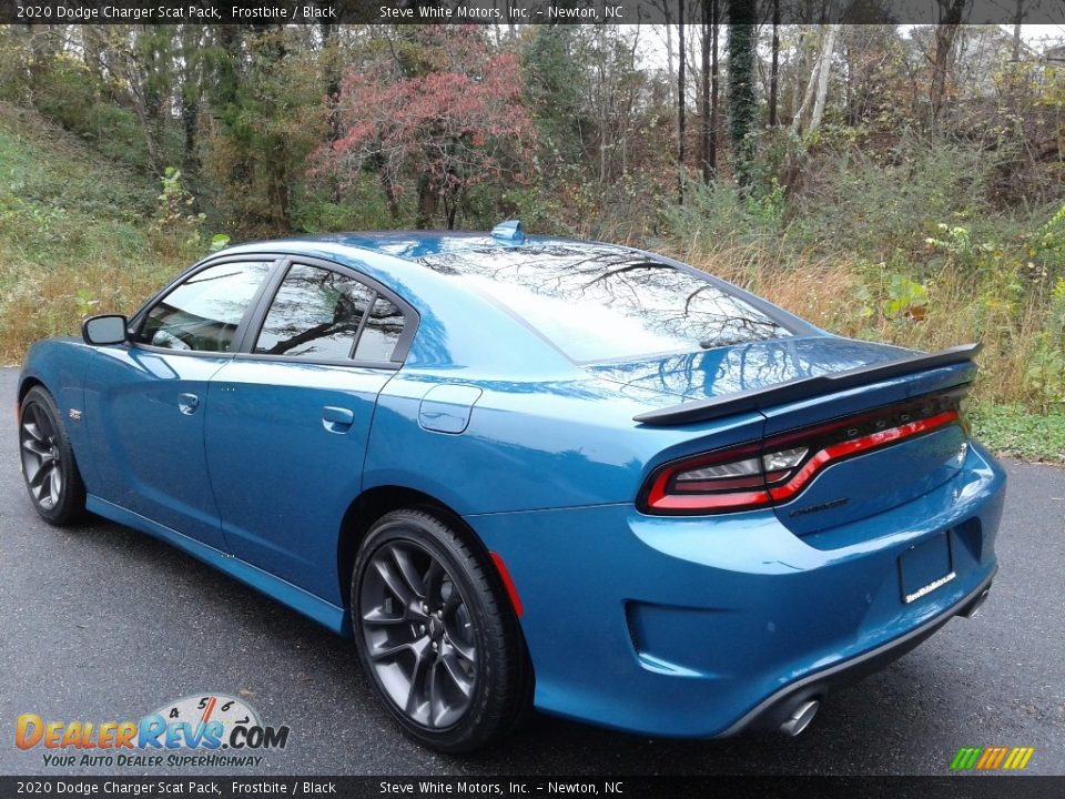 2020 Dodge Charger Scat Pack Frostbite / Black Photo #8