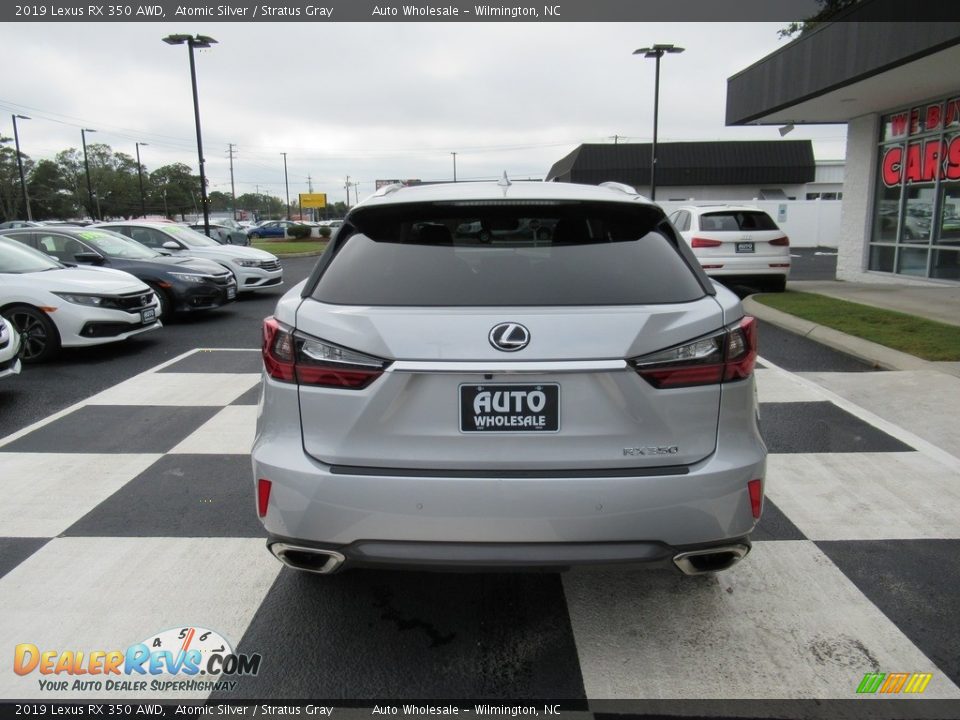 2019 Lexus RX 350 AWD Atomic Silver / Stratus Gray Photo #4