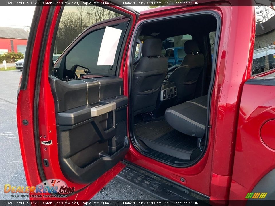 Rear Seat of 2020 Ford F150 SVT Raptor SuperCrew 4x4 Photo #31