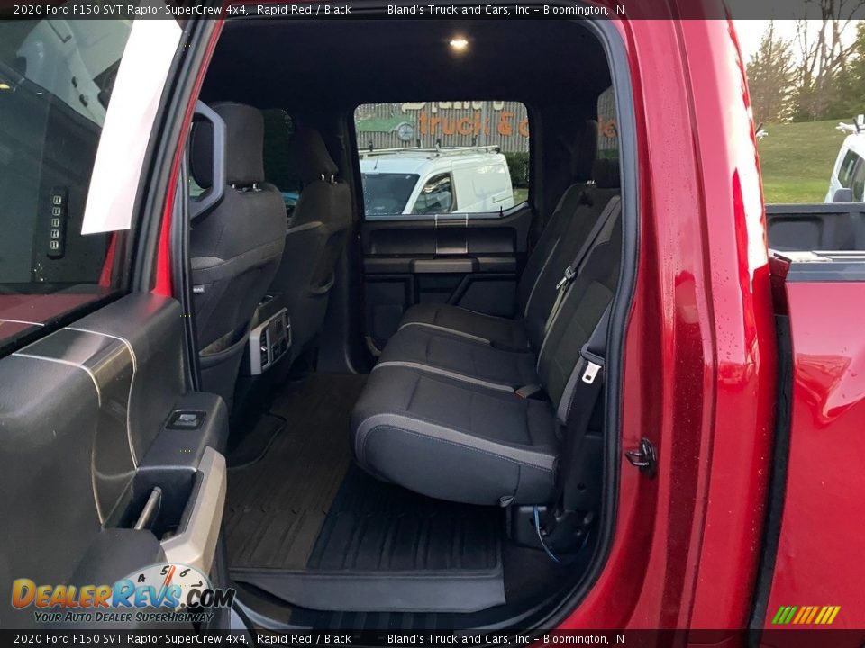 Rear Seat of 2020 Ford F150 SVT Raptor SuperCrew 4x4 Photo #33