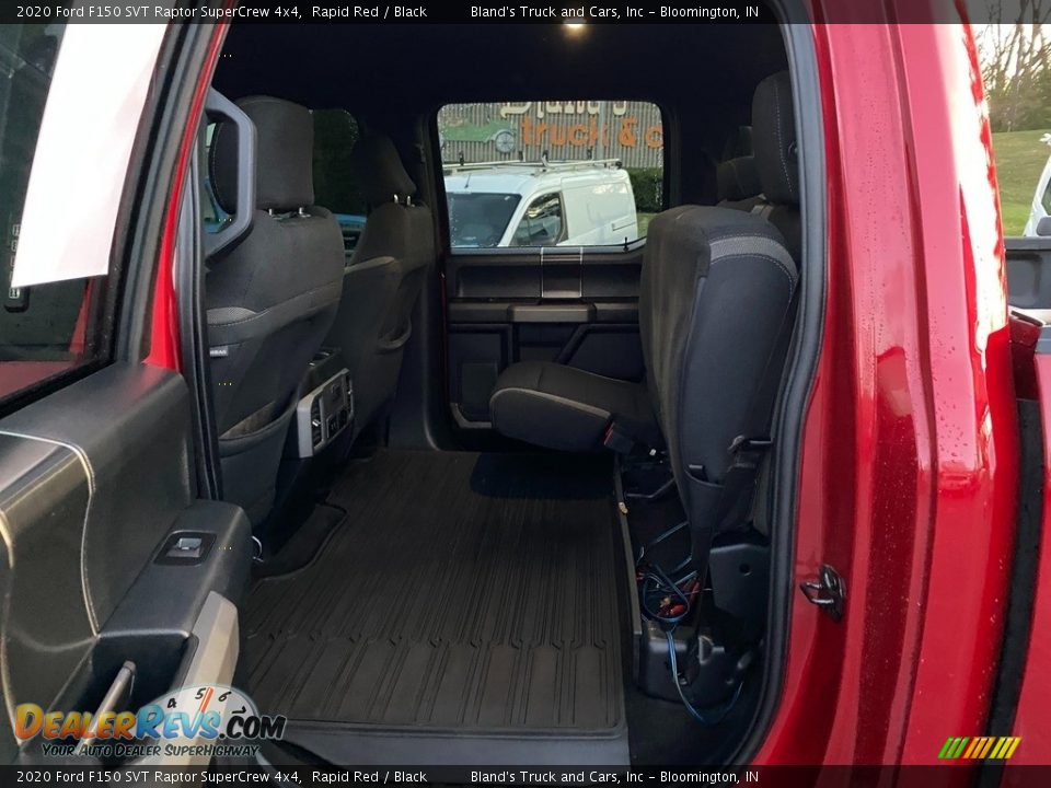 Rear Seat of 2020 Ford F150 SVT Raptor SuperCrew 4x4 Photo #34