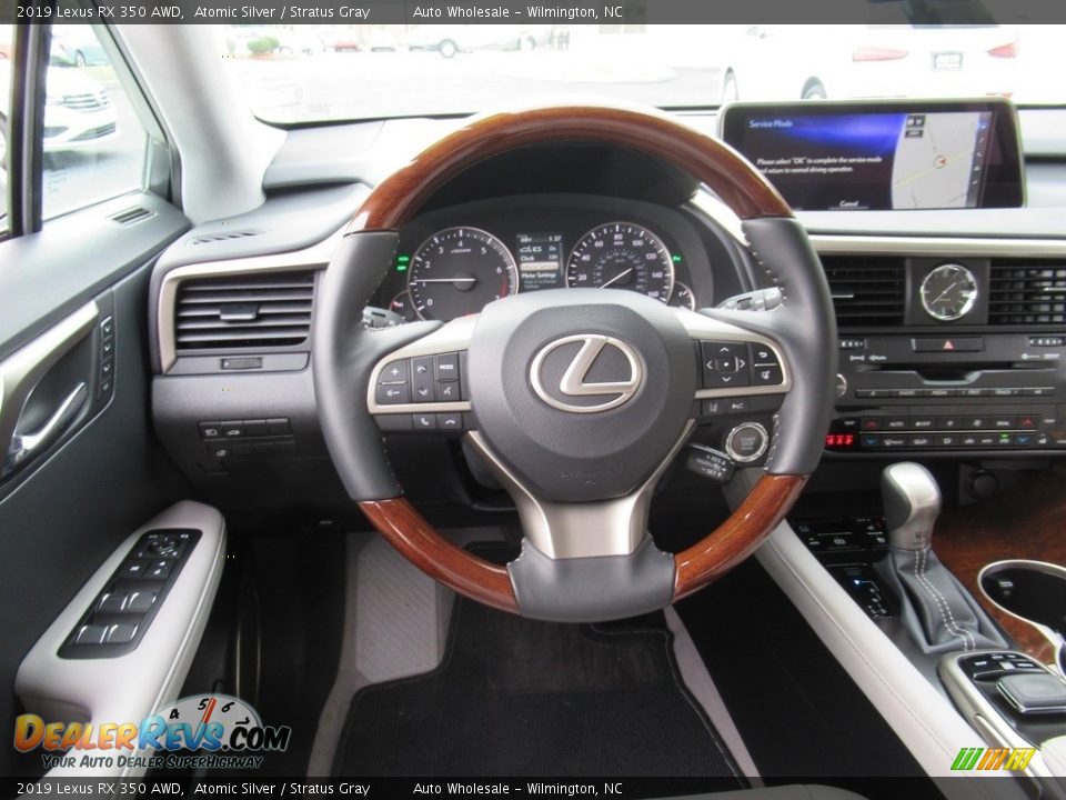 2019 Lexus RX 350 AWD Atomic Silver / Stratus Gray Photo #15