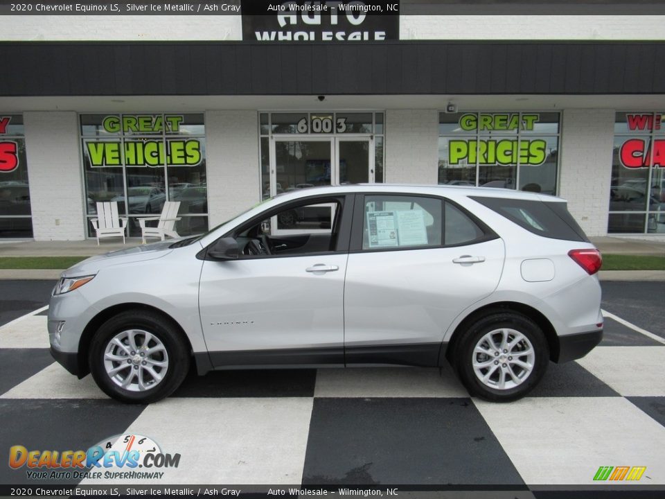 2020 Chevrolet Equinox LS Silver Ice Metallic / Ash Gray Photo #1