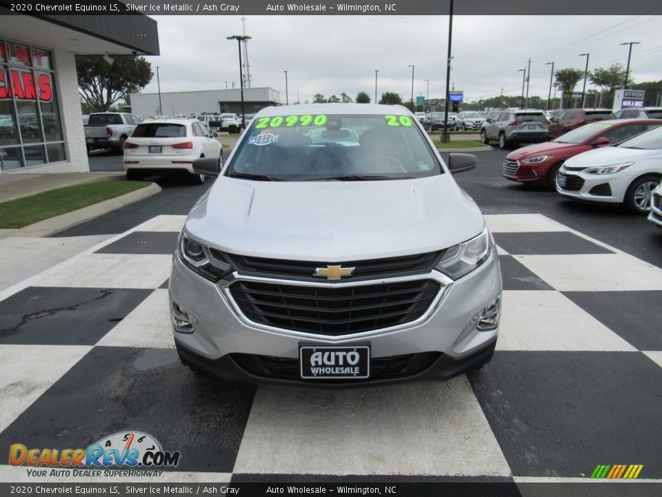 2020 Chevrolet Equinox LS Silver Ice Metallic / Ash Gray Photo #2