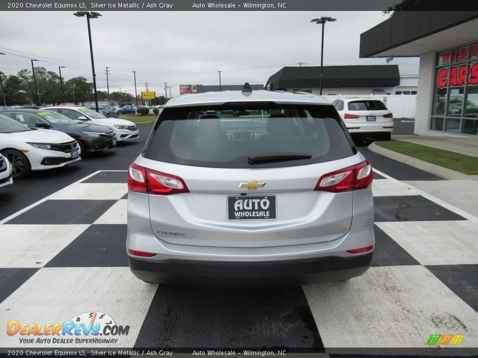 2020 Chevrolet Equinox LS Silver Ice Metallic / Ash Gray Photo #4