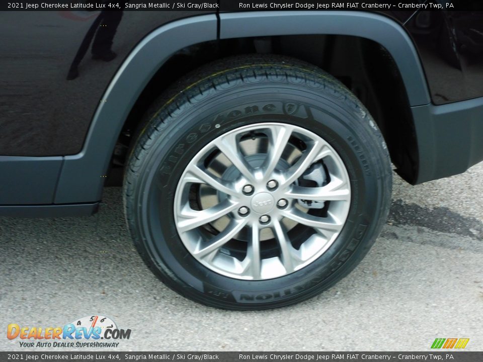 2021 Jeep Cherokee Latitude Lux 4x4 Wheel Photo #10