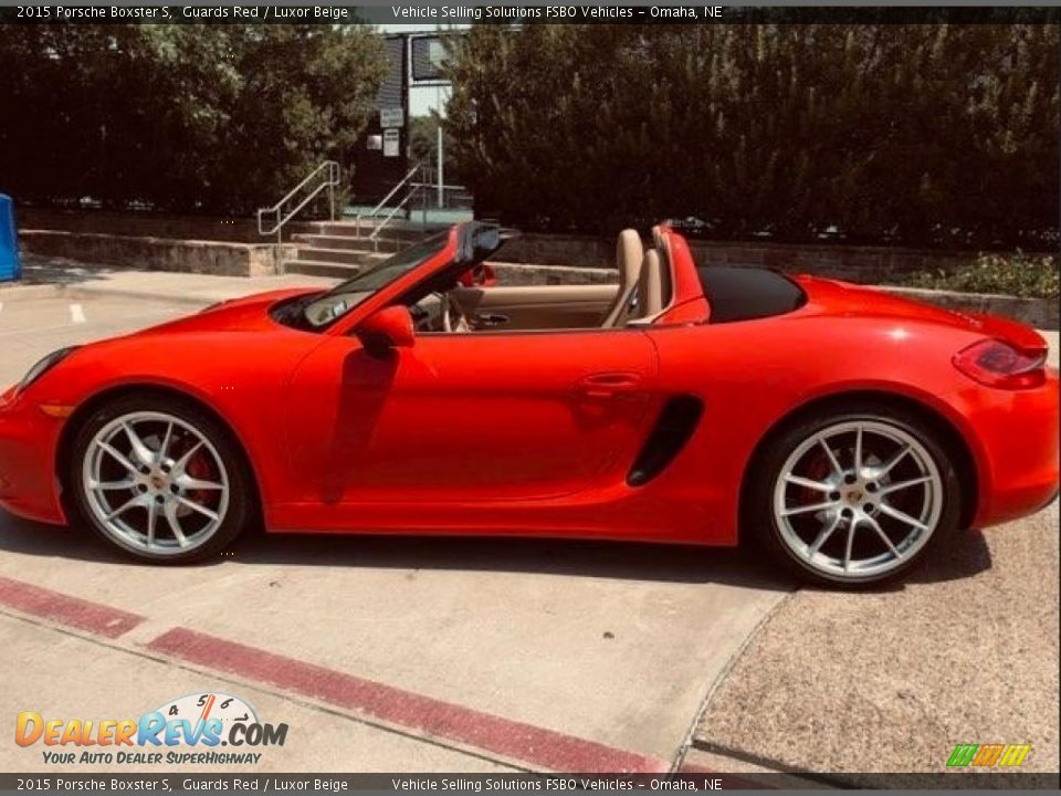 2015 Porsche Boxster S Guards Red / Luxor Beige Photo #1